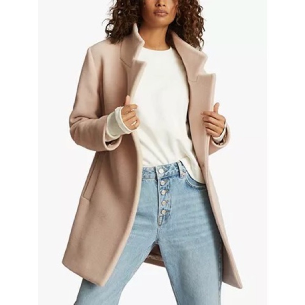 Reiss Sicily Envelope Collar Coat